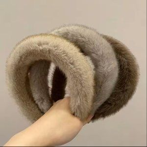 Soft Fluffy Faux Fur Headband for ladies - Ready to ship now